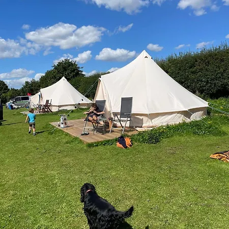 Luksustelt Roe Deer Meadow At Carr House Farm Scarborough