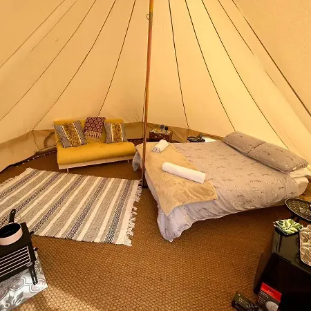 Luxury tent Roe Deer Meadow At Carr House Farm Scarborough