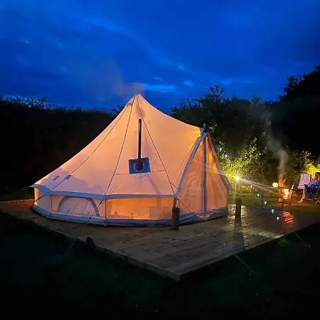 豪华帐篷 Roe Deer Meadow At Carr House Farm *