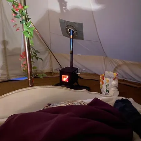 豪华帐篷 Roe Deer Meadow At Carr House Farm 斯卡伯勒